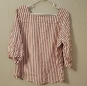 Time and Tru square neck womens top sz XL